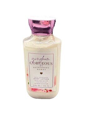 Bath & Body Works Gingham Gorgeous Nourishing Body Lotion 8 fl oz Floral Spring
